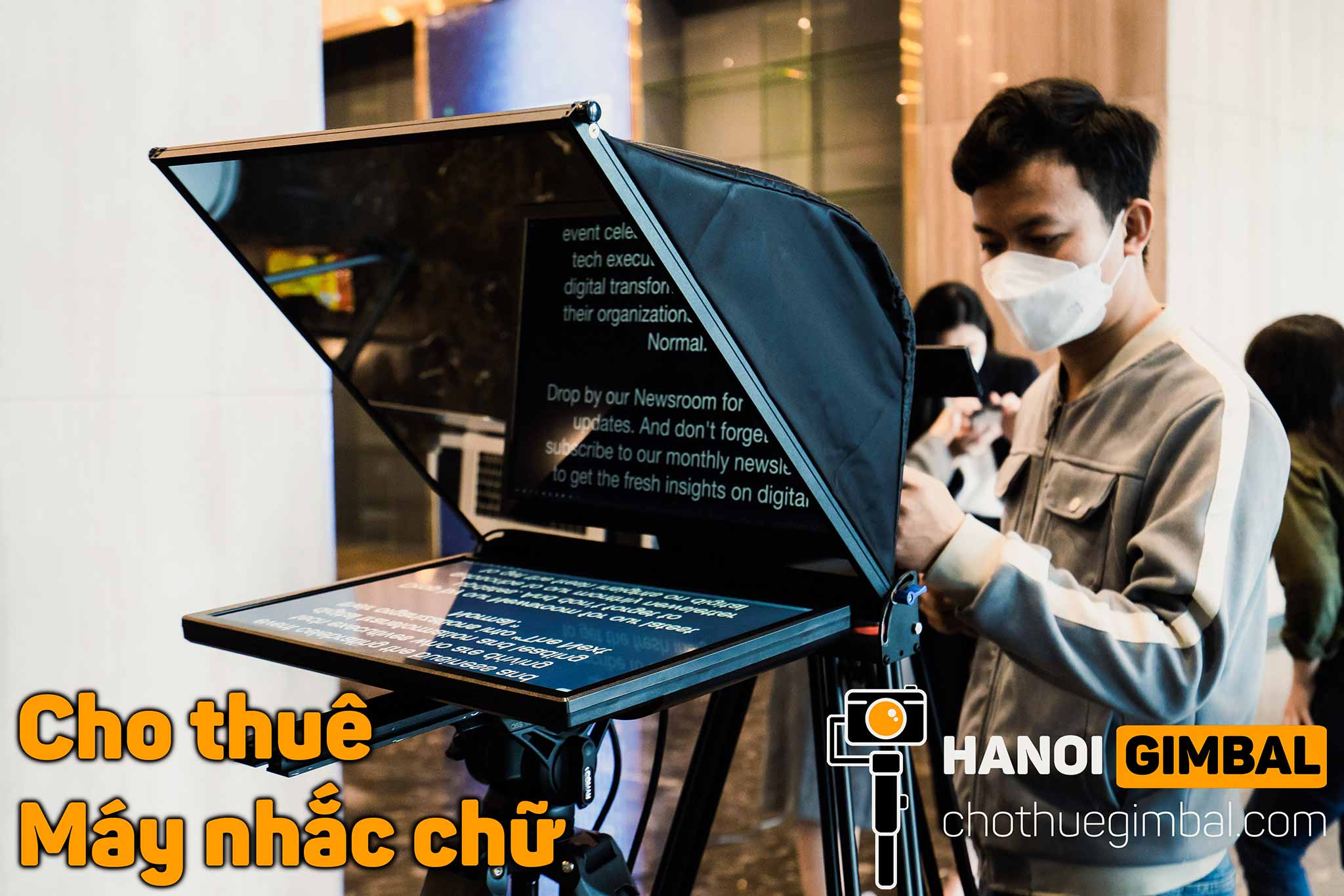 Máy nhắc chữ