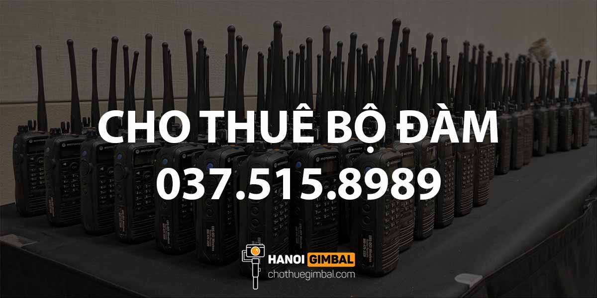 Cho thuê bộ đàm